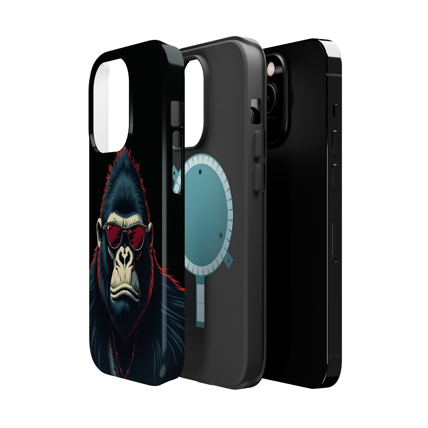 Gorilla Phone Case - Funny Animal iPhone Case, Gift for Him, Trendy Aesthetic
