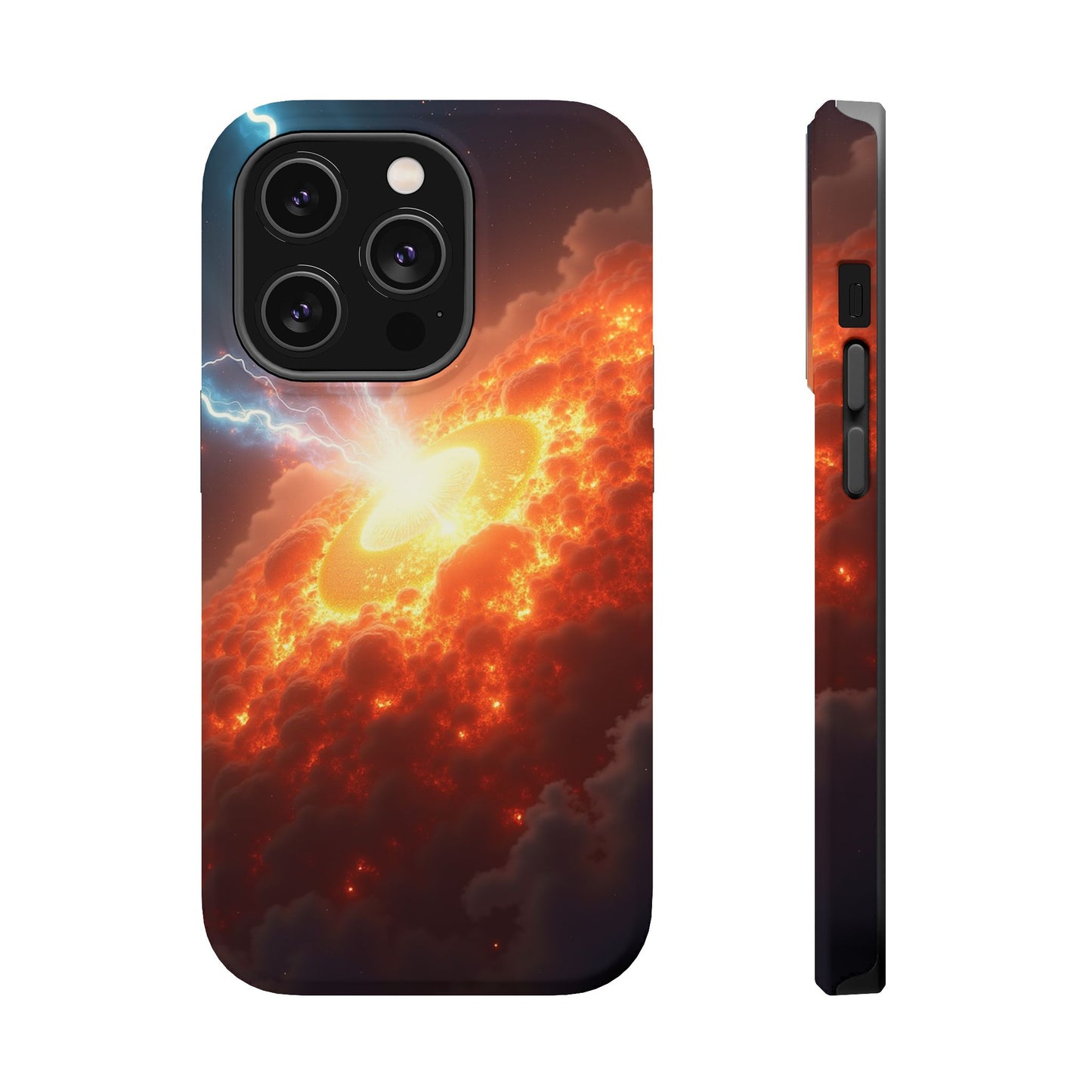 Supernova Phone Case - Fiery Galaxy iPhone Cover - Astronomy Gift for Him/Her