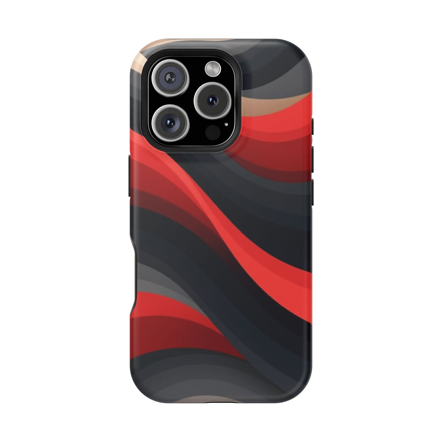 Dynamic Elegance Phone Case - Bold Wave Design | Trendy Aesthetic Gift Idea