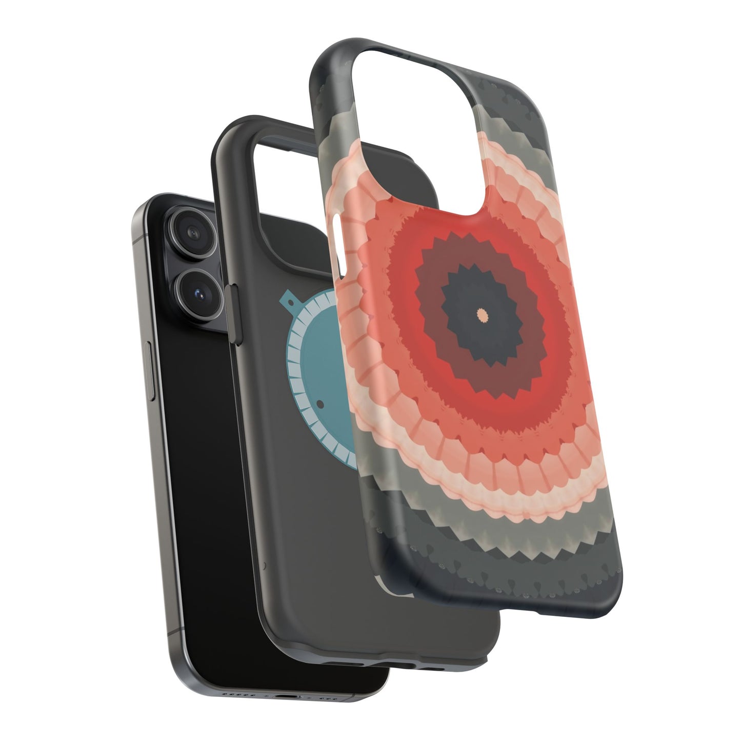 Abstract Phone Case - Geometric iPhone Case, Modern Art Gift Idea, Unique Pattern Design
