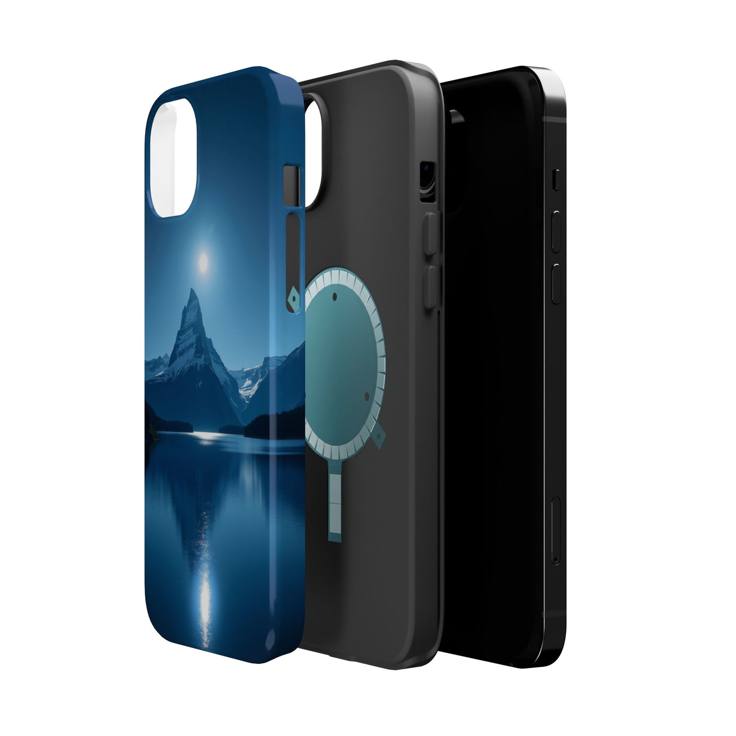 Mountain Lake Phone Case - Scenic Nature Design for iPhone 14-17 | Aesthetic Outdoor Gift