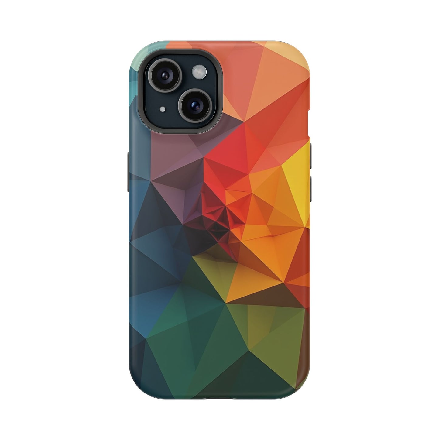 Solar Flare Phone Case for iPhone | Abstract Geometric Slim Protective Cover