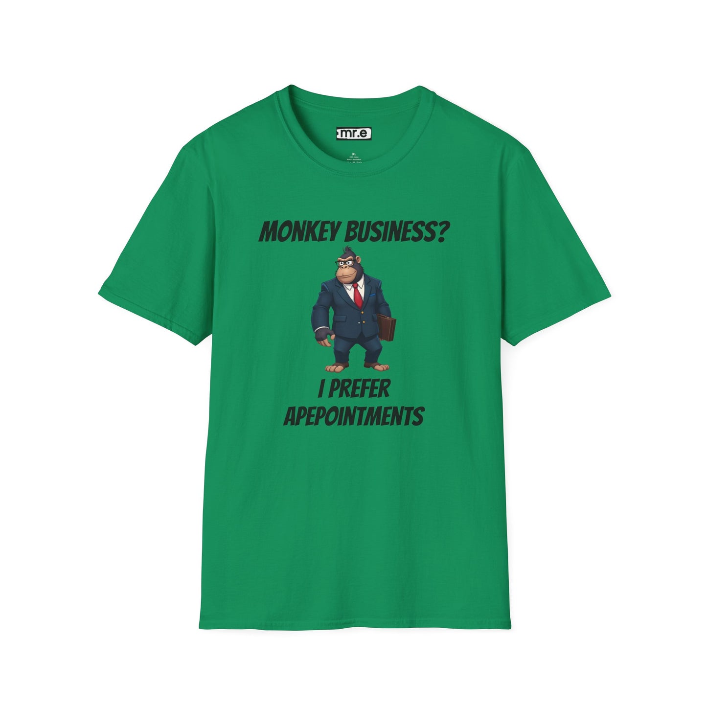 Apeointments Only β Funny Business Gorilla T-Shirt