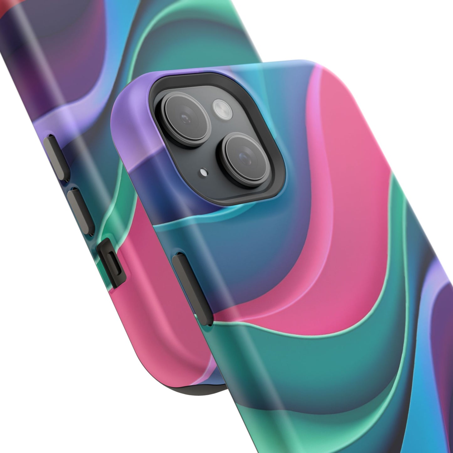 Aesthetic Wave Phone Case - Colorful iPhone Case, Ocean Gift Idea, Trendy Summer Accessory