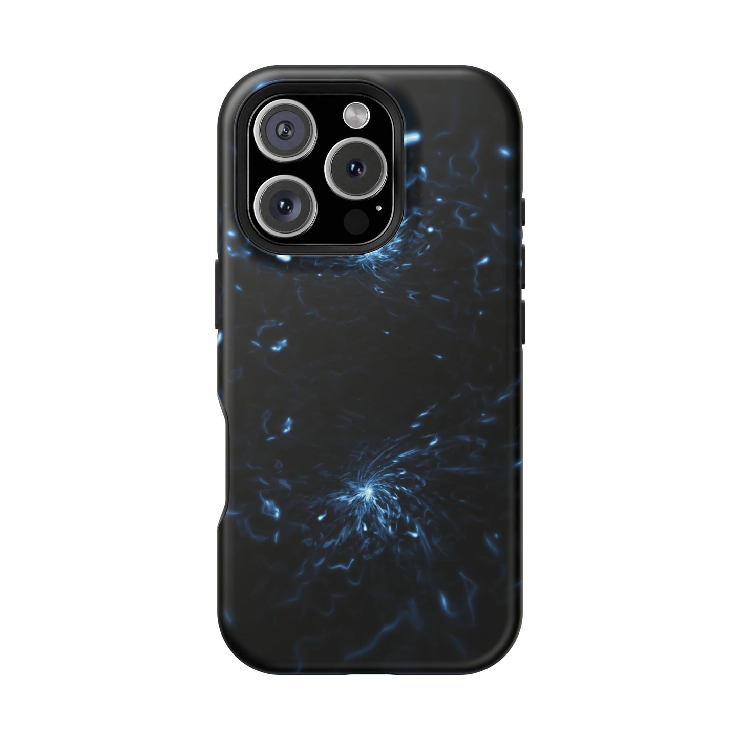 Galaxy Phone Case - Aesthetic iPhone Case | Blue Abstract Energy Design | Gifts for Him/Her | Sci-Fi Tech Vibes