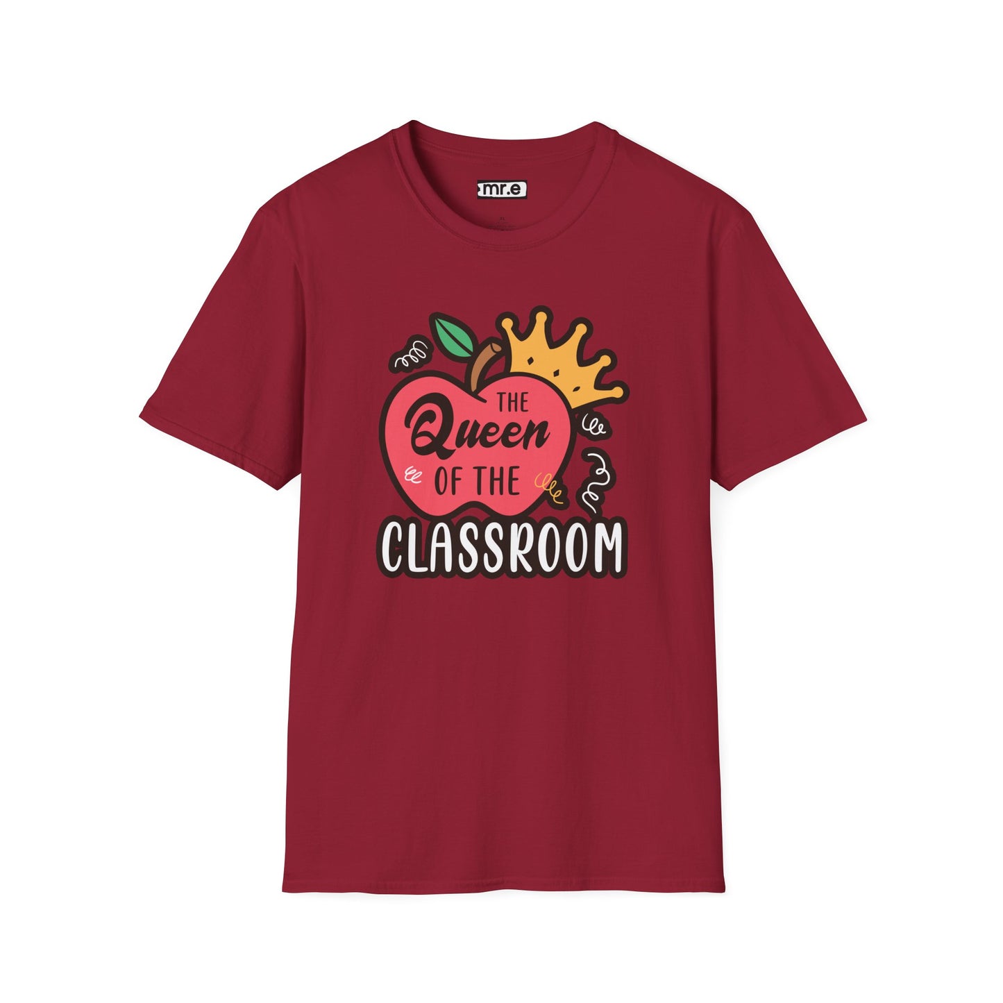 Teacher Shirt - Queen of the Classroom Tee, Gift for Teachers, Appreciation Gift, Cute Educator Graphic Top, Back to School Outfit