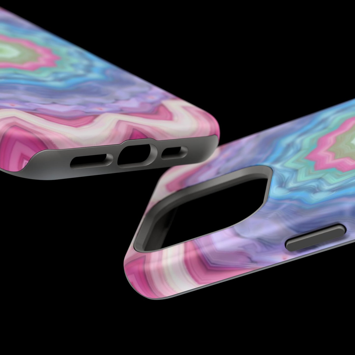 Abstract Phone Case - Psychedelic iPhone Case, Colorful Gift Idea, Unique Pattern Design