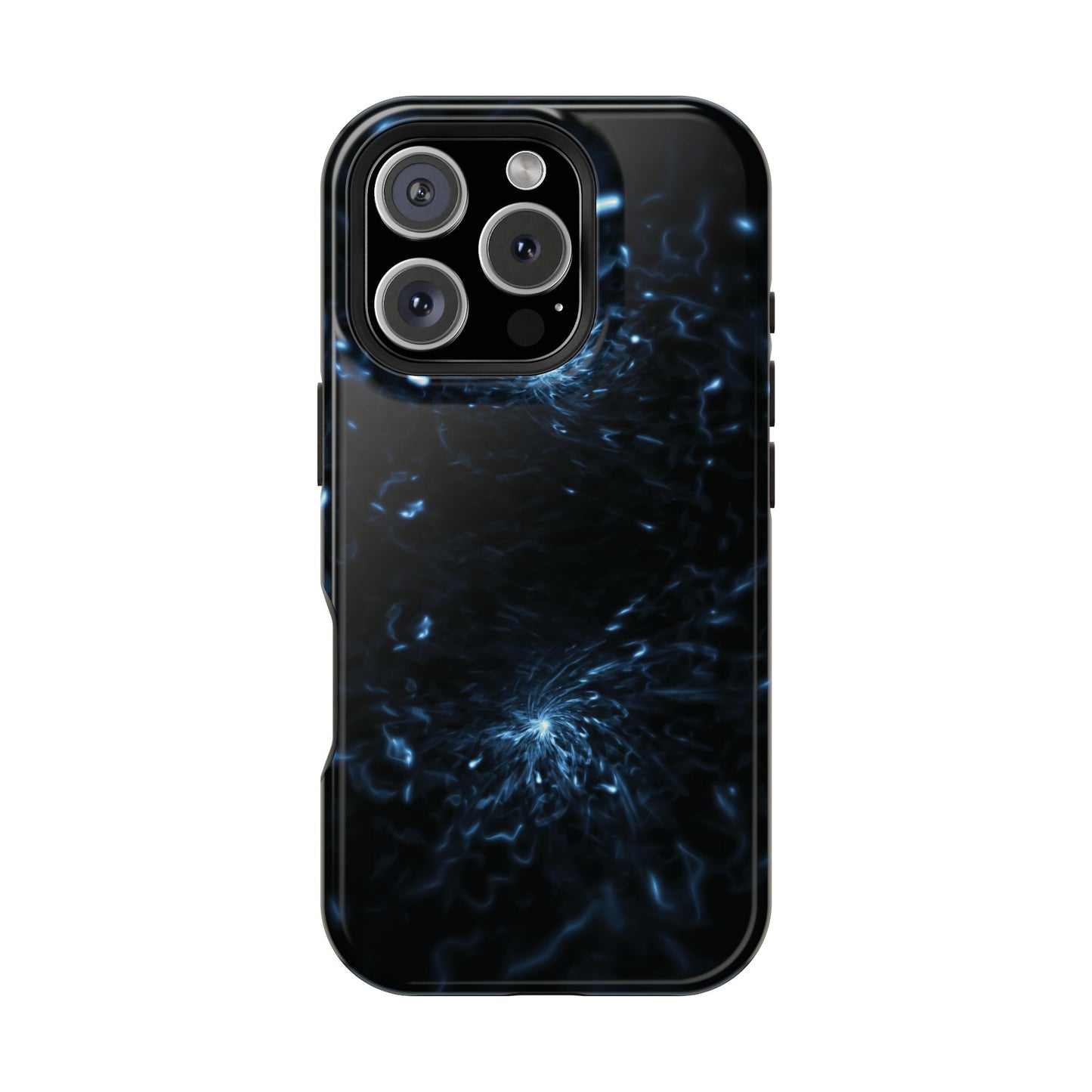 Galaxy Phone Case - Aesthetic iPhone Case | Blue Abstract Energy Design | Gifts for Him/Her | Sci-Fi Tech Vibes