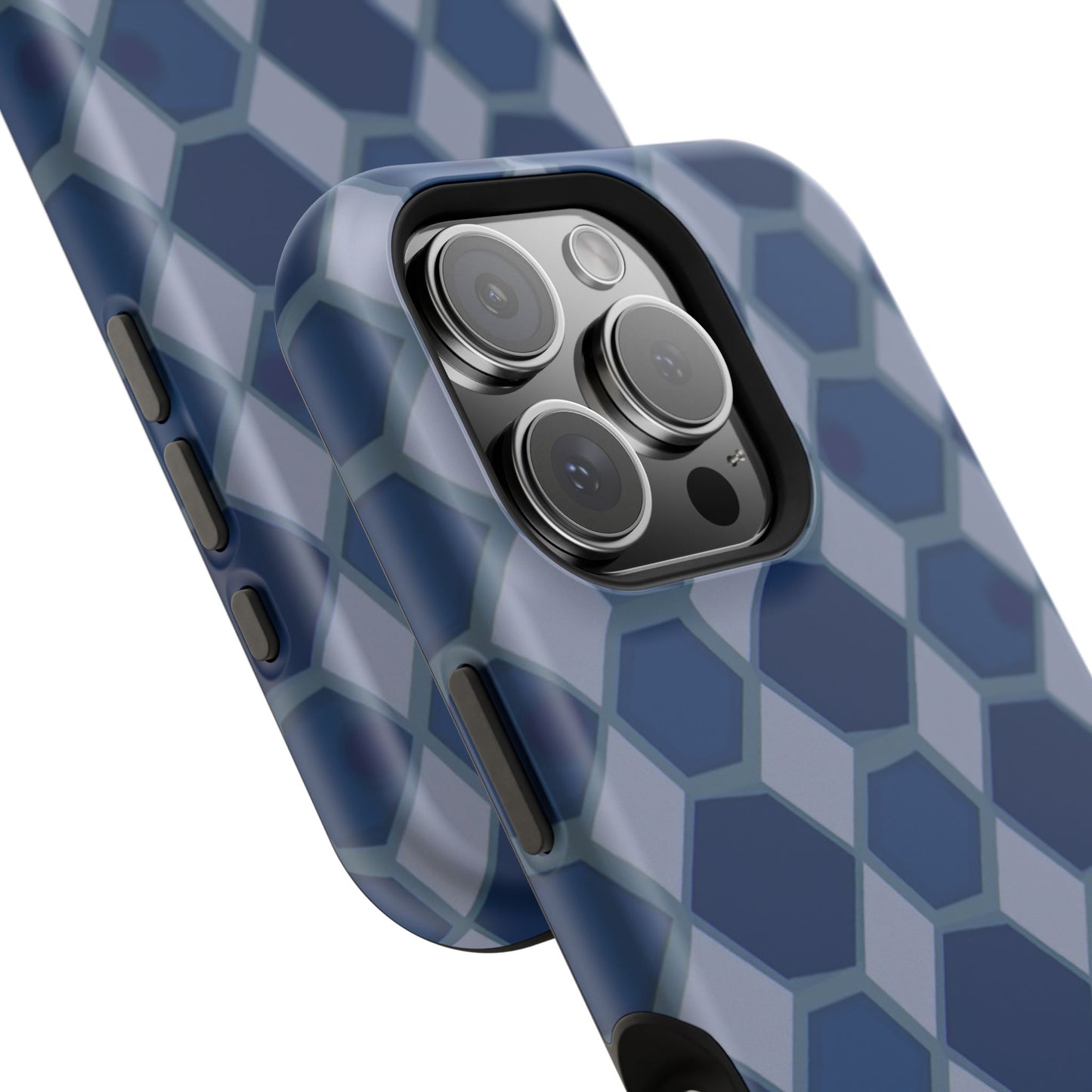 Hexagonal Elegance Phone Case β Stylish Geometric Phone Cover for iPhone & Samsung | Premium Polycarbonate Design with Sleek Minimalist Look | Anti-Slip & Shockproof Protection