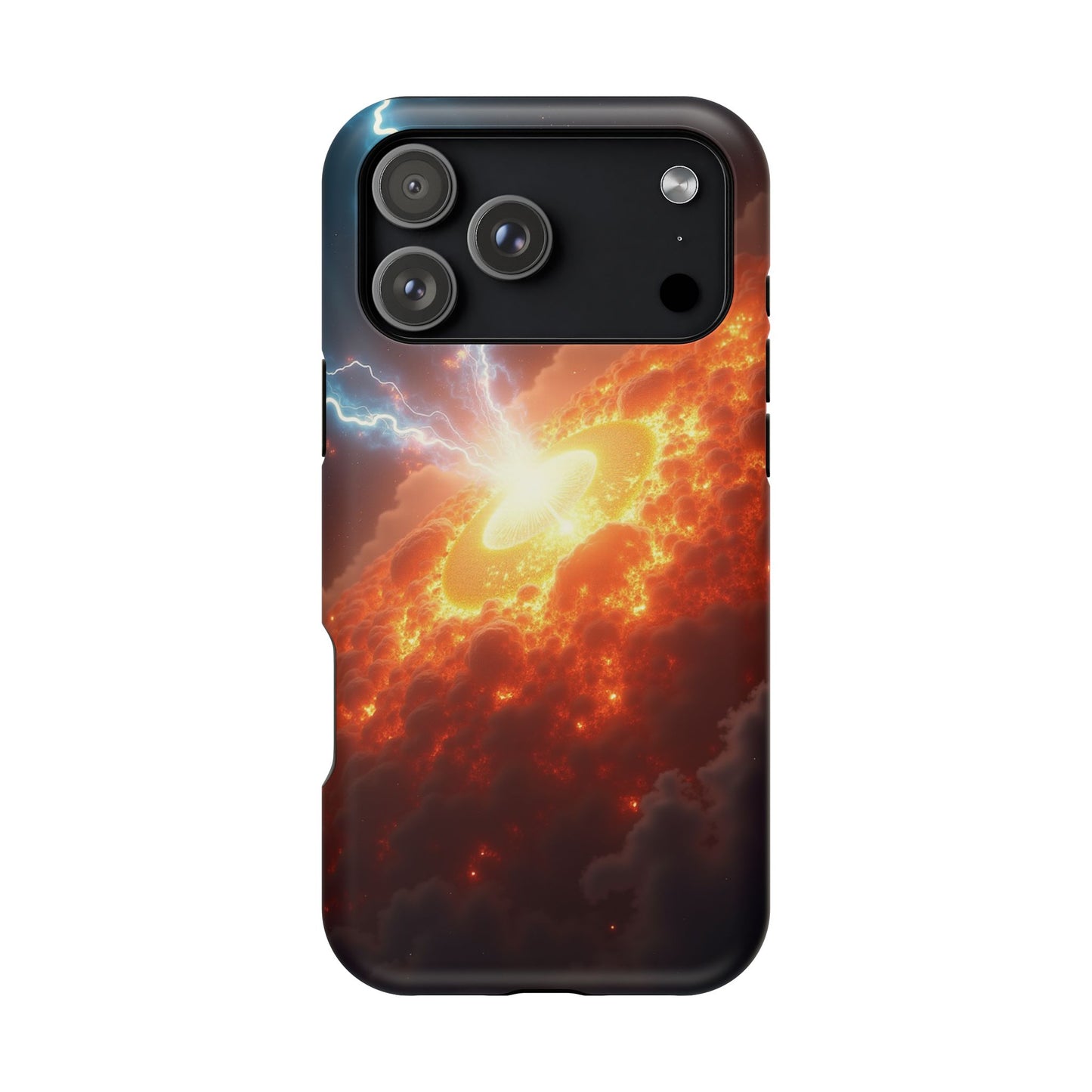 Supernova Phone Case - Fiery Galaxy iPhone Cover - Astronomy Gift for Him/Her