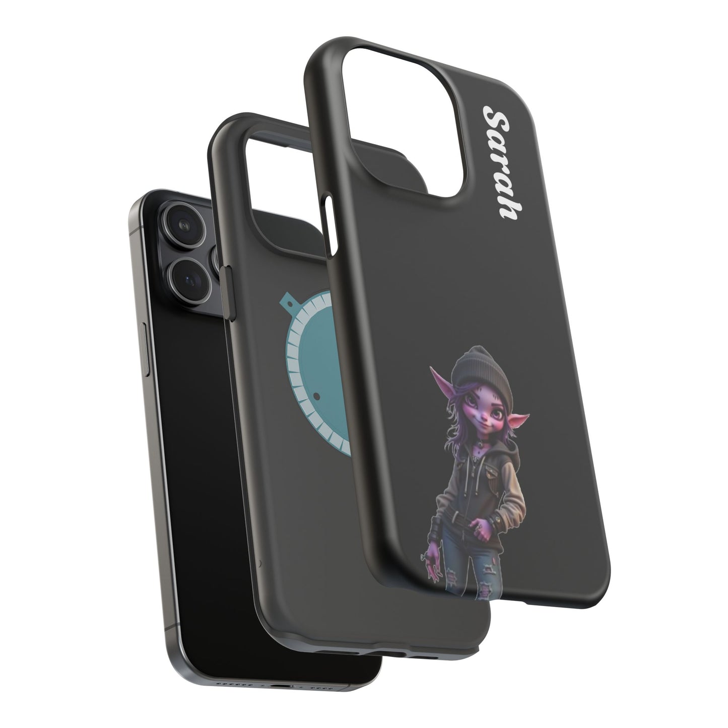 Personalized Elf Phone Case - Custom Name Aesthetic Y2K Gift | Cool Character Cases for Teens & Girls