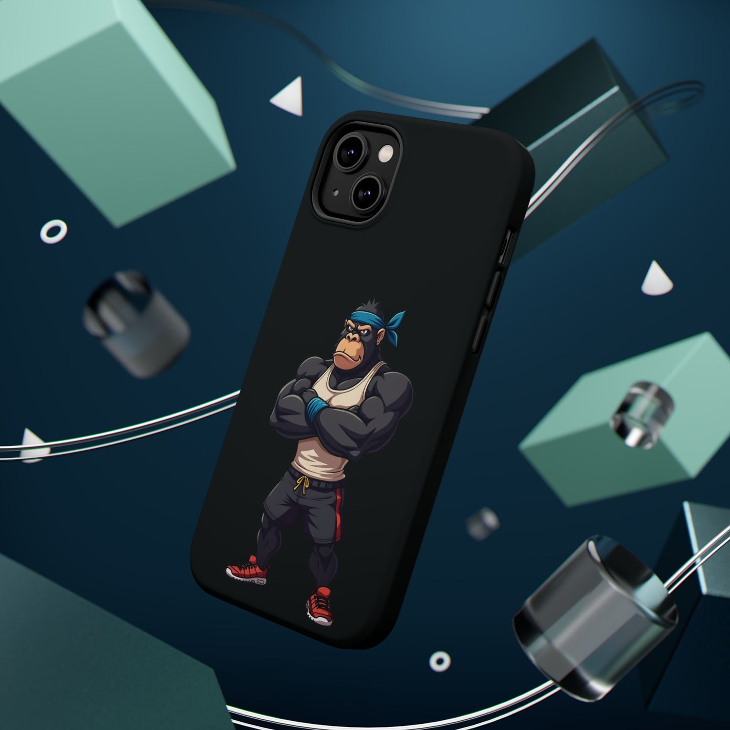 Gym Beast Gorilla Phone Case β Built to Flex, Designed to Protect
