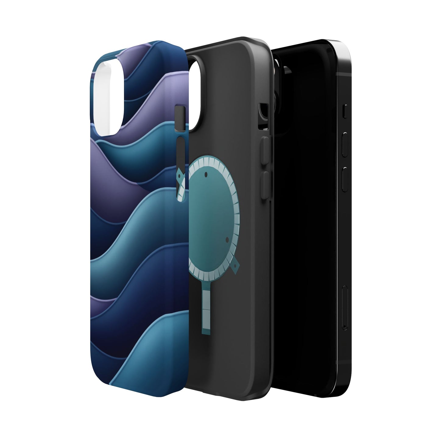 Ocean Wave Phone Case - Blue Aesthetic iPhone Case, Deep Sea Gift Idea, Trendy Water Vibes