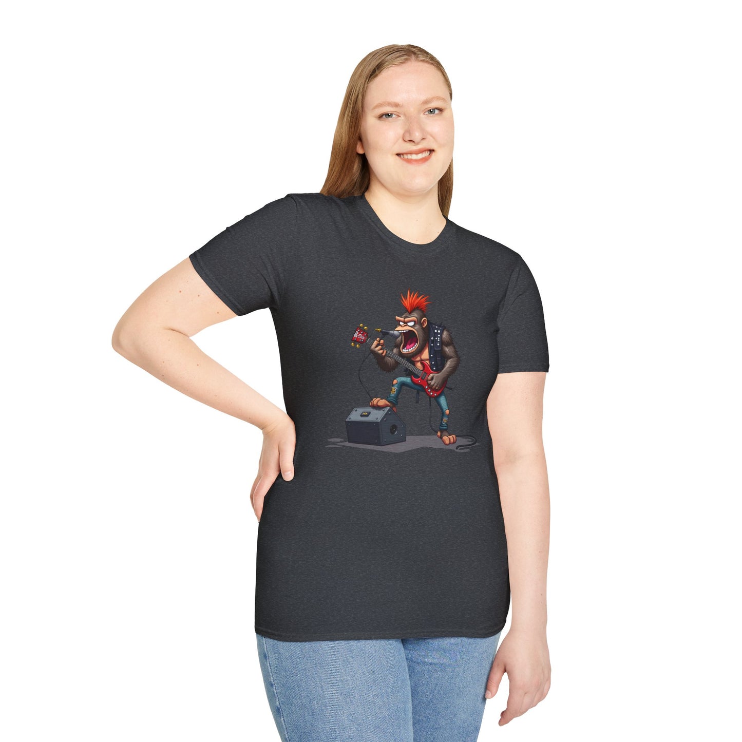 Punk Rock Gorilla T-Shirt – Loud Looks for Rebel Souls