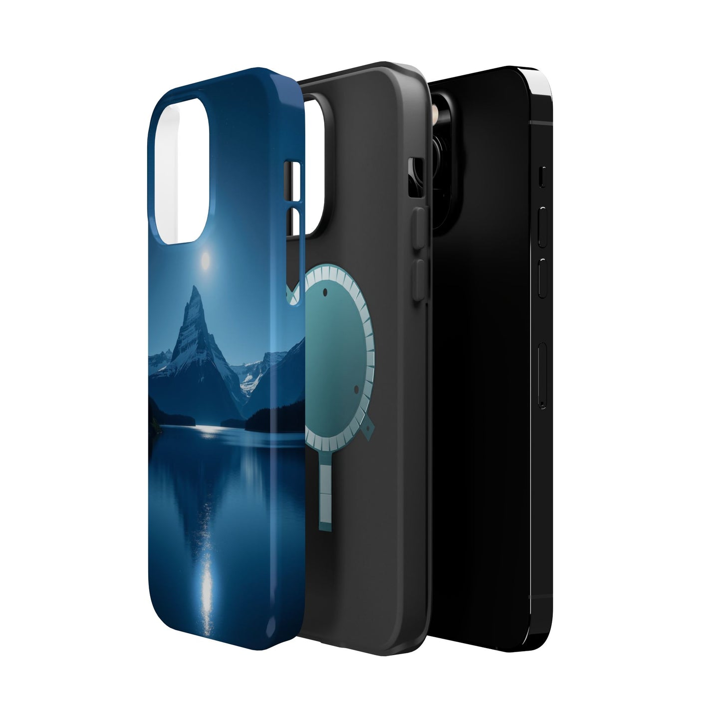 Mountain Lake Phone Case - Scenic Nature Design for iPhone 14-17 | Aesthetic Outdoor Gift