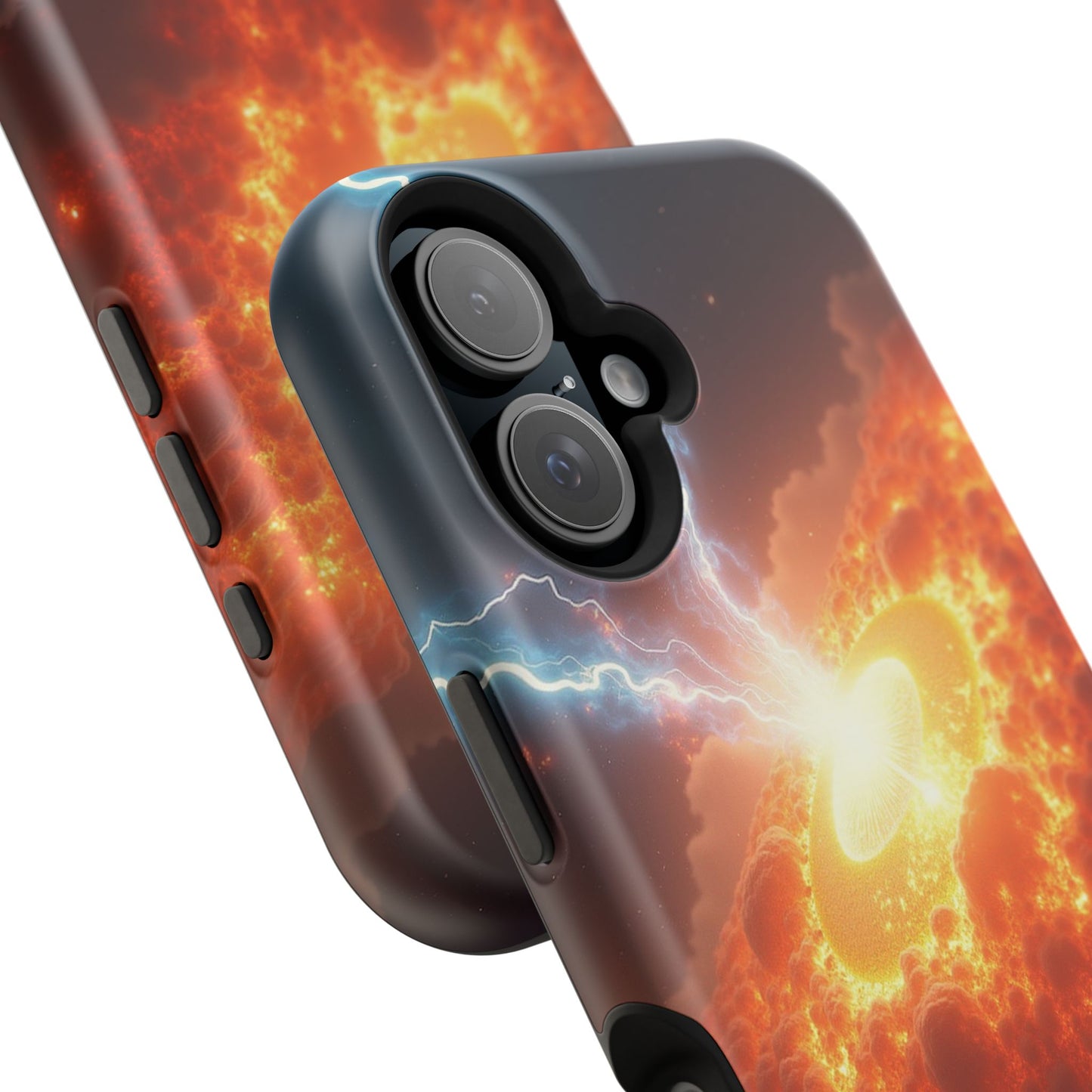 Supernova Phone Case - Fiery Galaxy iPhone Cover - Astronomy Gift for Him/Her