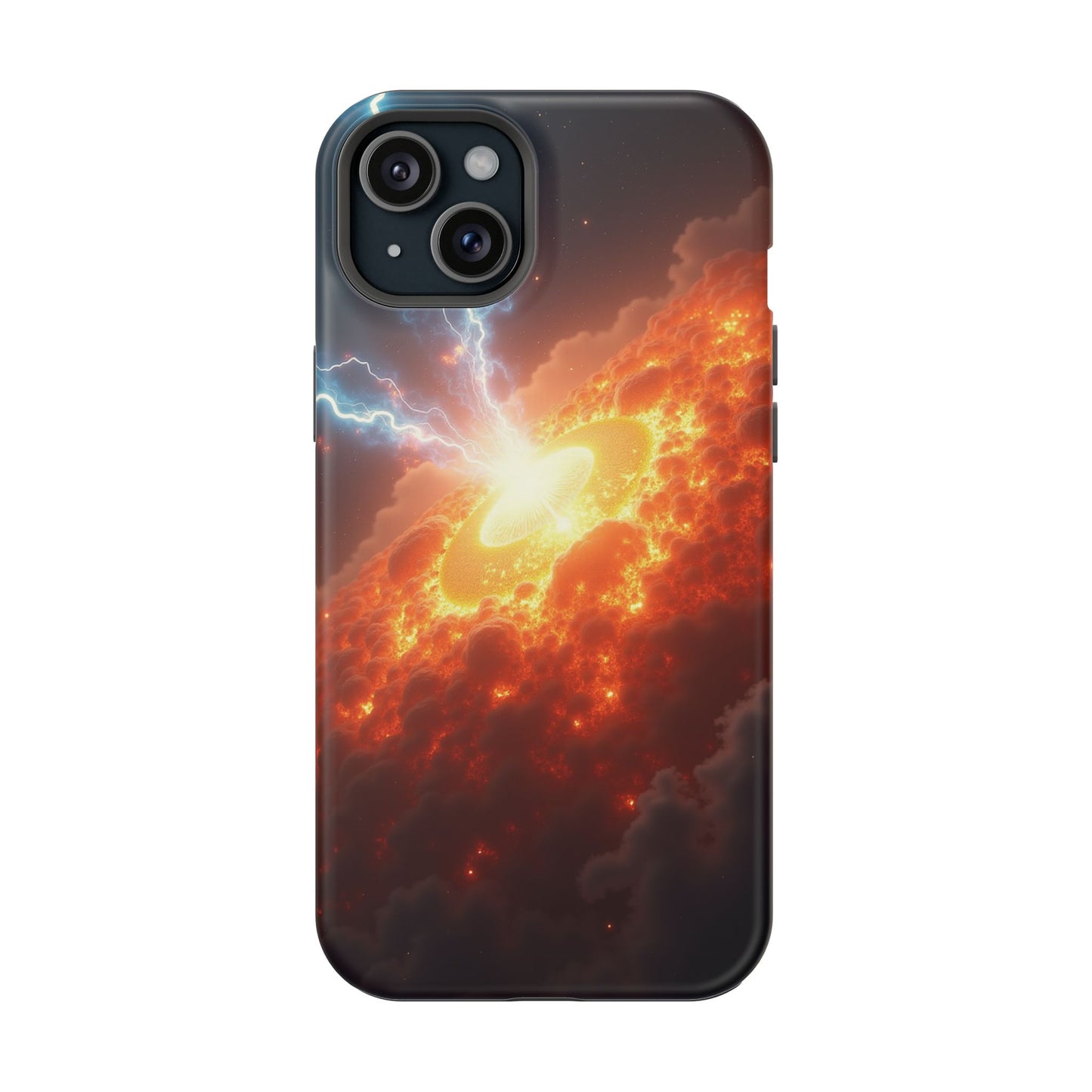 Supernova Phone Case - Fiery Galaxy iPhone Cover - Astronomy Gift for Him/Her