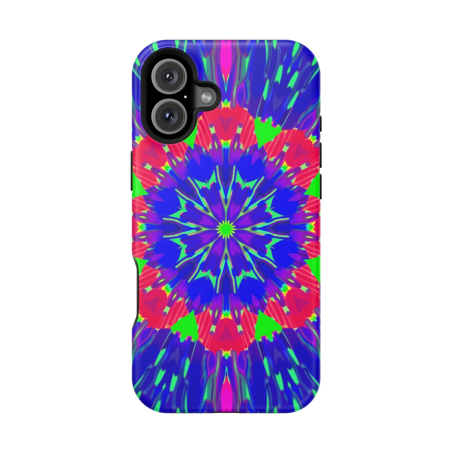 Neon Phone Case - Trippy iPhone Case, Rave Gift Idea, Aesthetic Y2K Accessory