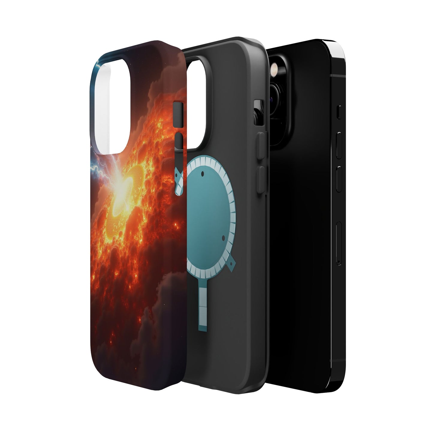 Supernova Phone Case - Fiery Galaxy iPhone Cover - Astronomy Gift for Him/Her