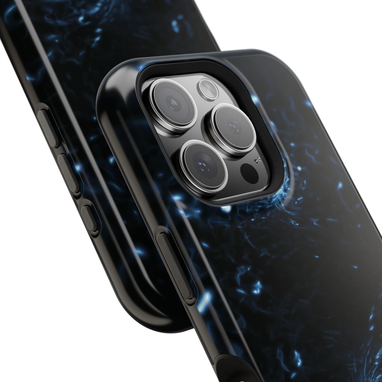 Galaxy Phone Case - Aesthetic iPhone Case | Blue Abstract Energy Design | Gifts for Him/Her | Sci-Fi Tech Vibes