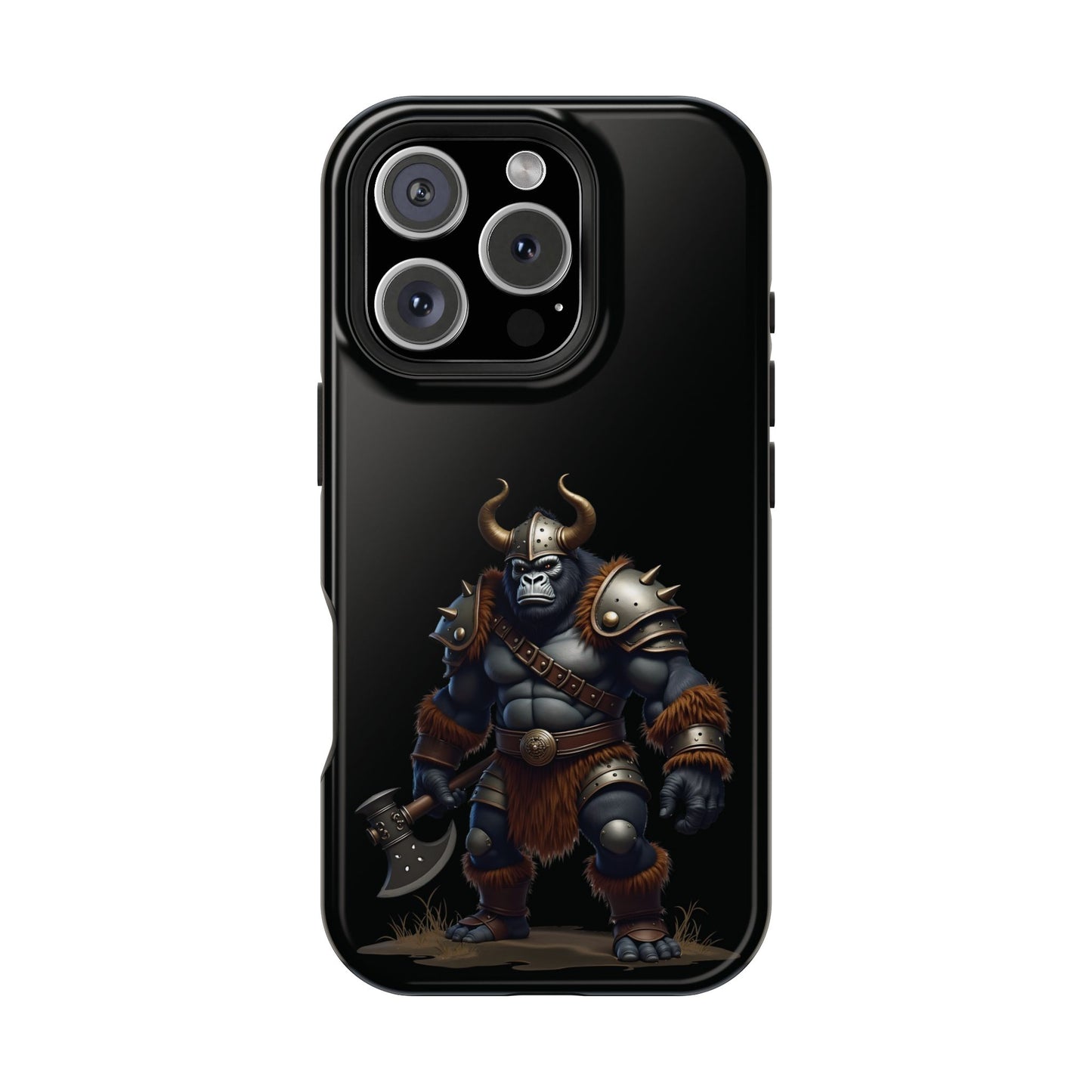 Gorilla Warlord Phone Case – Power, Armor & Primal Strength