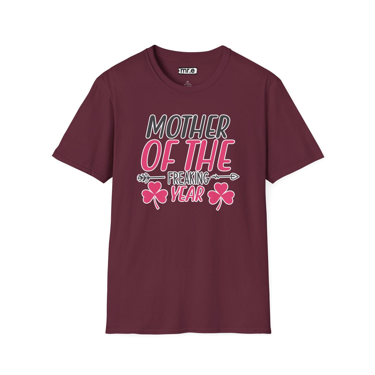 "Mother of the Year" Funny & Stylish Mom T-Shirt β Cute Sassy Motherhood Gift Tee for Real-Life Superheroes