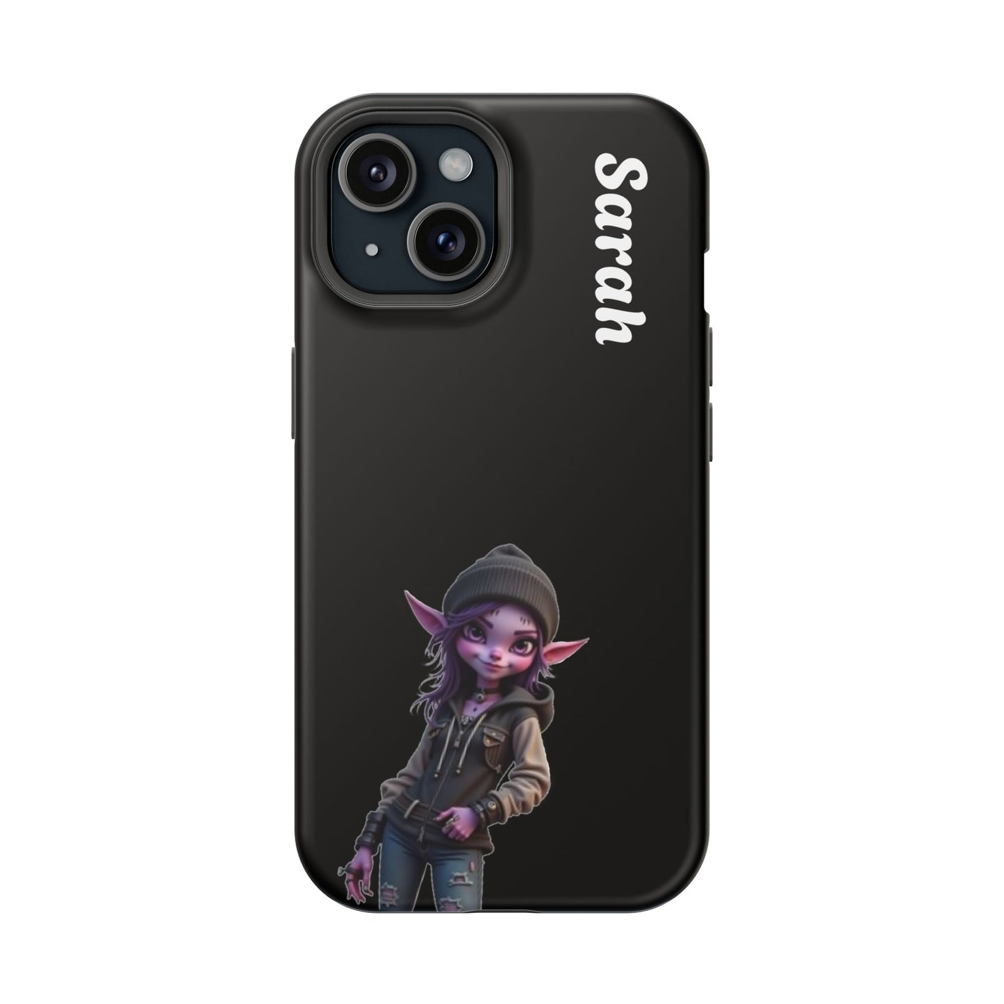 Personalized Elf Phone Case - Custom Name Aesthetic Y2K Gift | Cool Character Cases for Teens & Girls