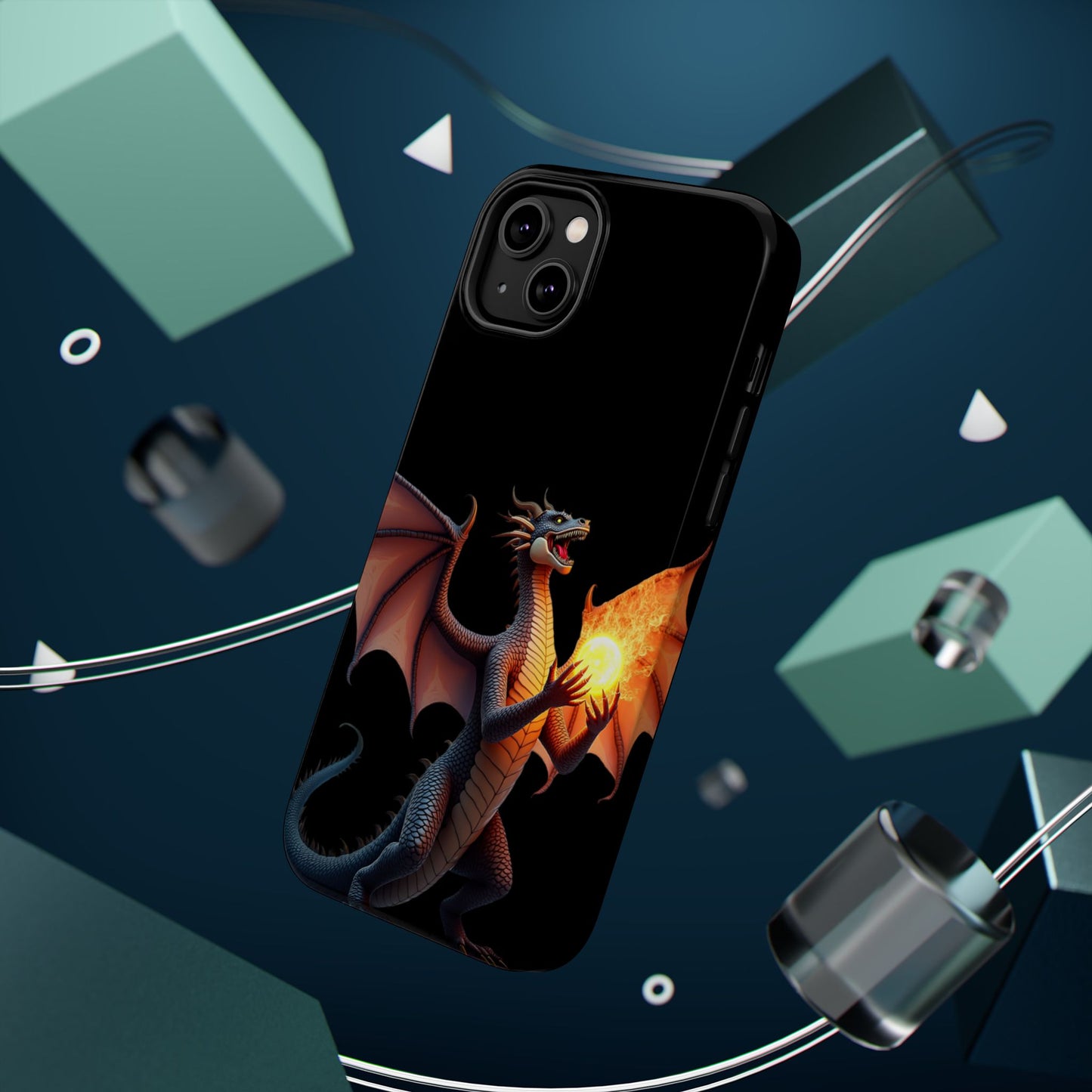 Dragon Phone Case - Aesthetic iPhone Case | Fantasy Art Design | Gifts for Him/Her | Unique Phone Accessories