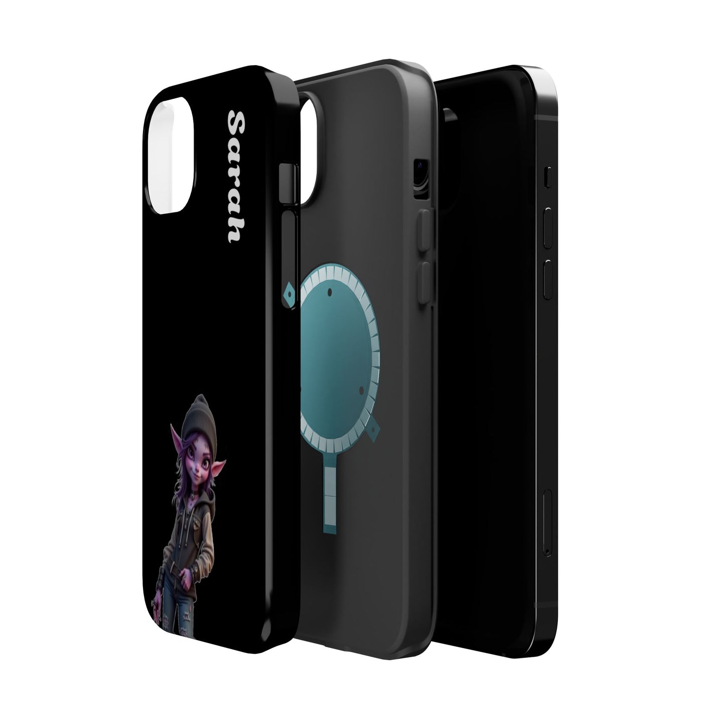 Personalized Elf Phone Case - Custom Name Aesthetic Y2K Gift | Cool Character Cases for Teens & Girls