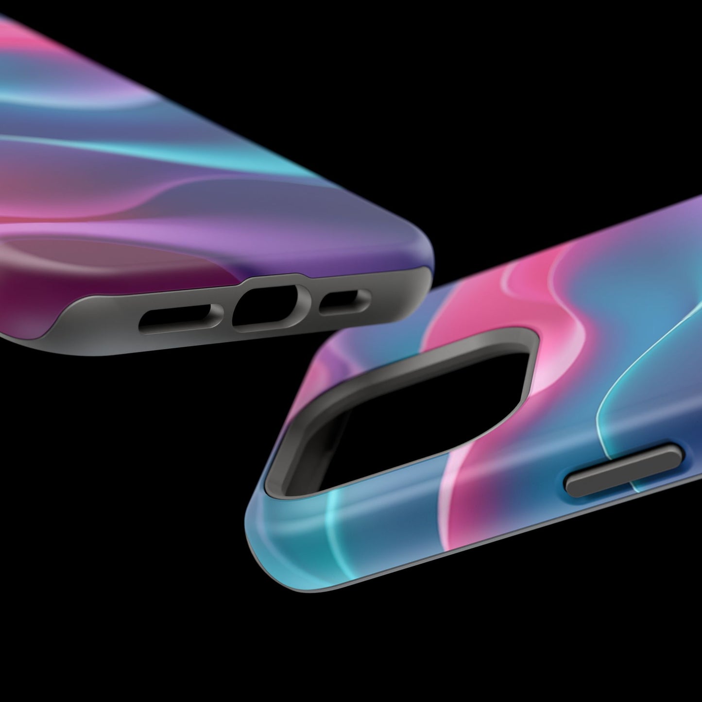 Aesthetic Wave Phone Case - Pastel iPhone Case, Cute Tumbler Gift Idea, Soft Girl Design