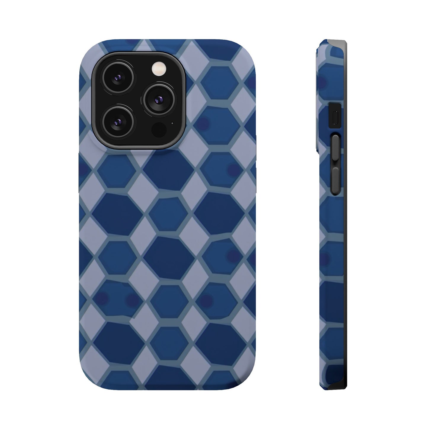 Hexagonal Elegance Phone Case β Stylish Geometric Phone Cover for iPhone & Samsung | Premium Polycarbonate Design with Sleek Minimalist Look | Anti-Slip & Shockproof Protection