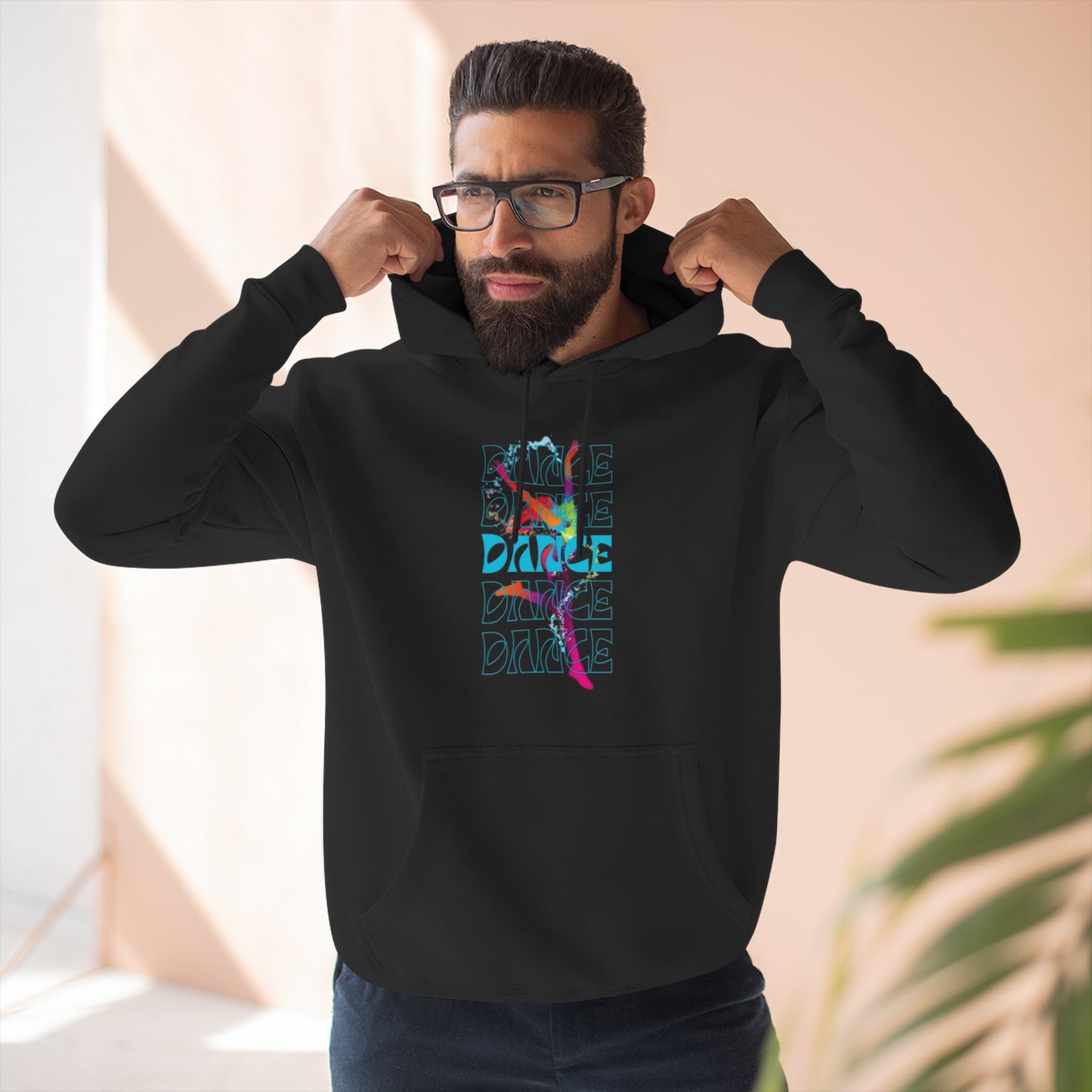 “Dance Dance Dance” Graphic Pullover, Motivational Dancer Gift, Dance Moms Inspired Apparel, Cozy Unisex Hoodie