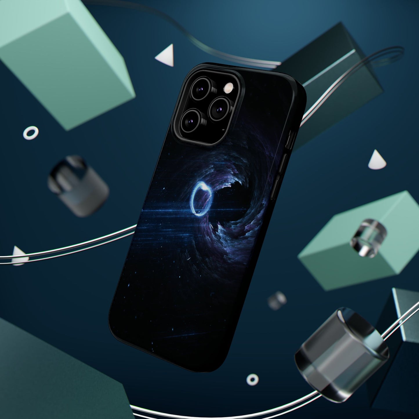 Black Hole Phone Case - Aesthetic iPhone Case | Space Art Design | Gifts for Him/Her | Astronomy Lover Gift