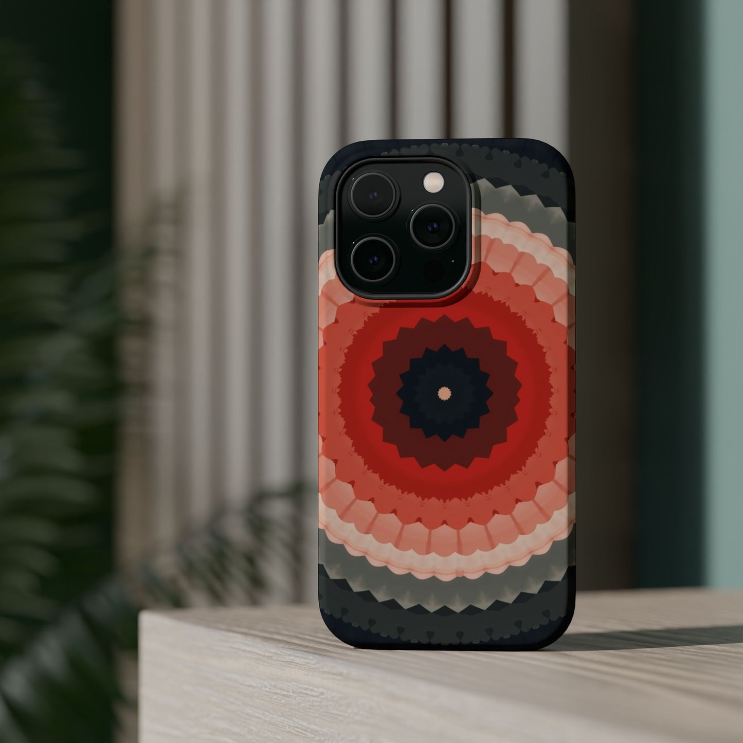 Abstract Phone Case - Geometric iPhone Case, Modern Art Gift Idea, Unique Pattern Design