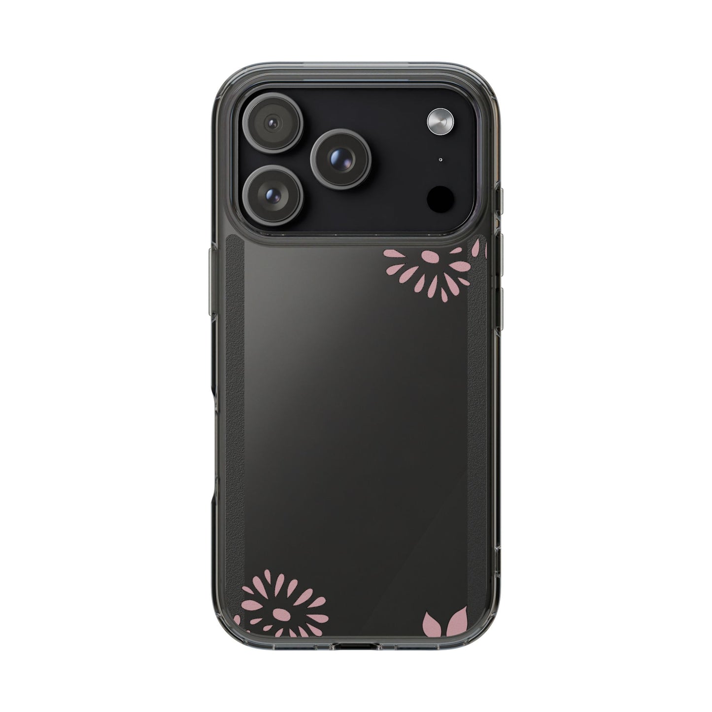 Elegant Floral Clear Phone Case β Minimalist Chic Protection