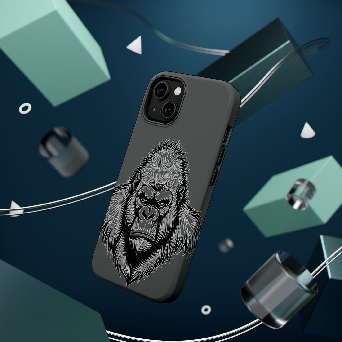 Gorilla Phone Case - Powerful Silverback Design | Protective & Stylish Cases for Men & Women