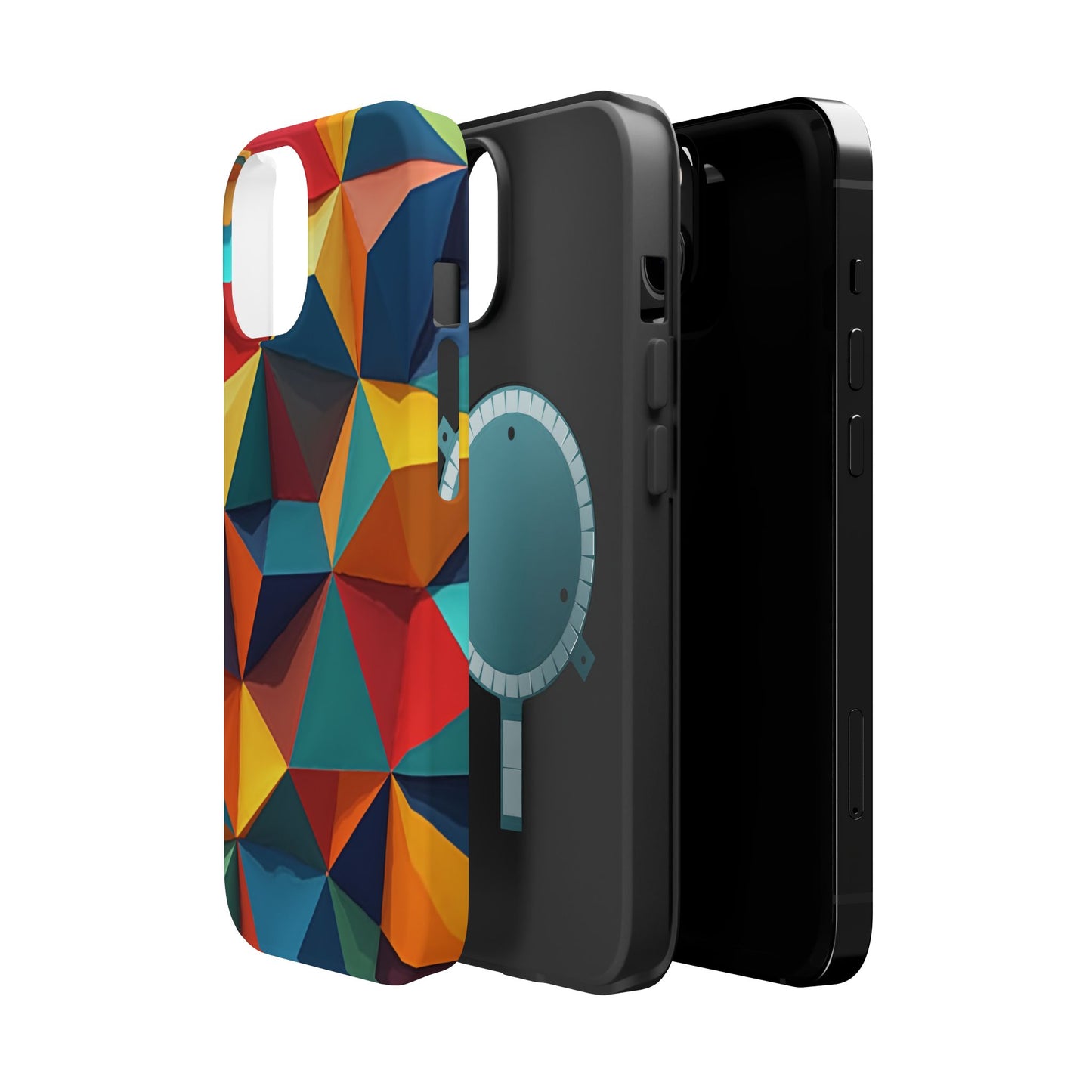 Prism Burst Phone Case for iPhone | Abstract Geometric Slim Protective Cover