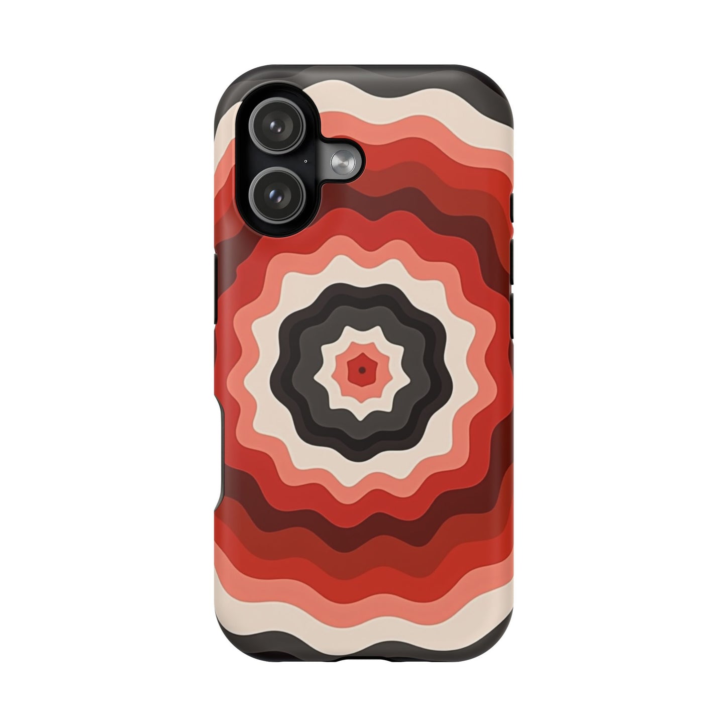70s Wave Phone Case - Aesthetic iPhone Case, Vintage Gift Idea, Trendy Summer Accessory