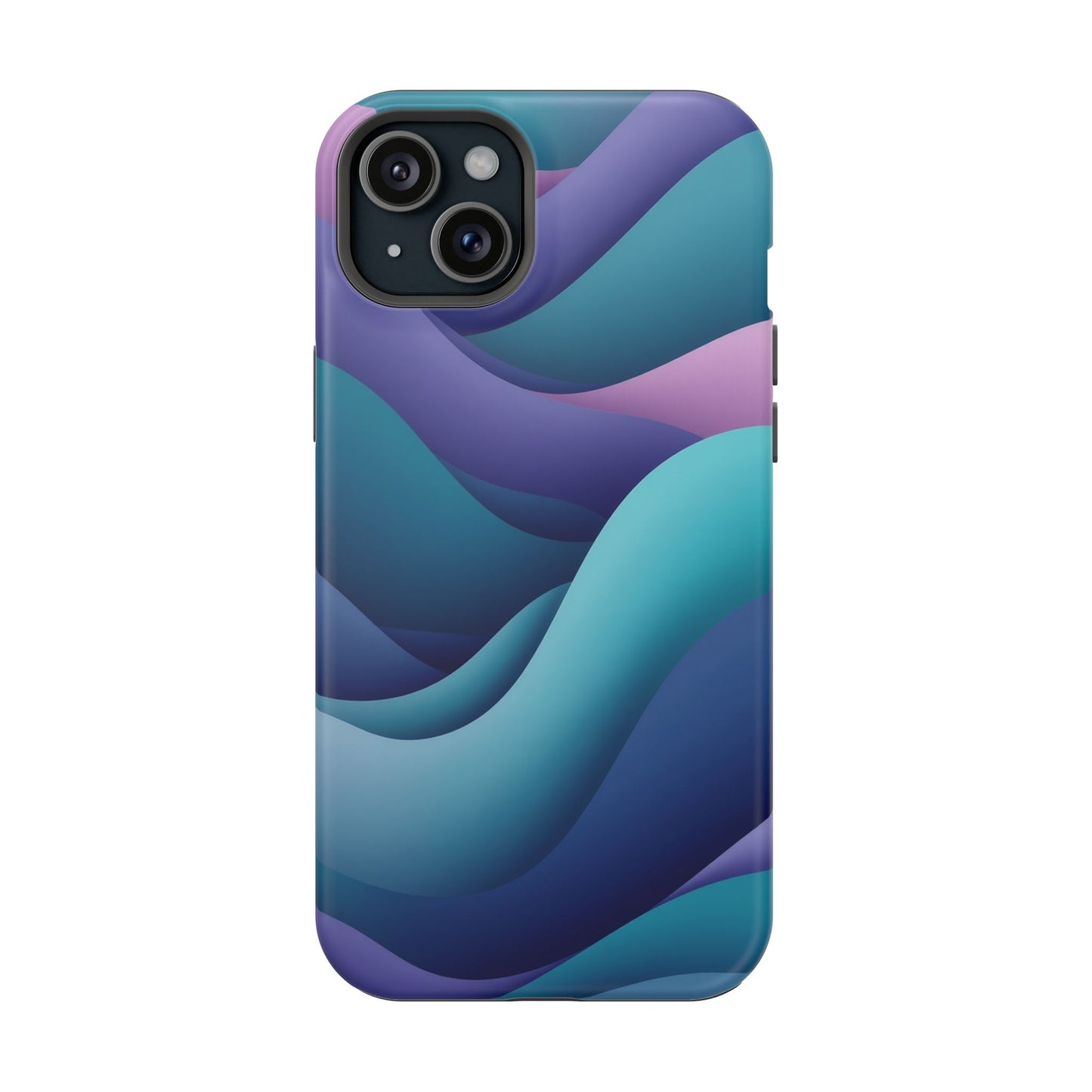 Oceanic Serenity Phone Case - Calming Blue Wave Aesthetic | Nature Inspired Gift Idea