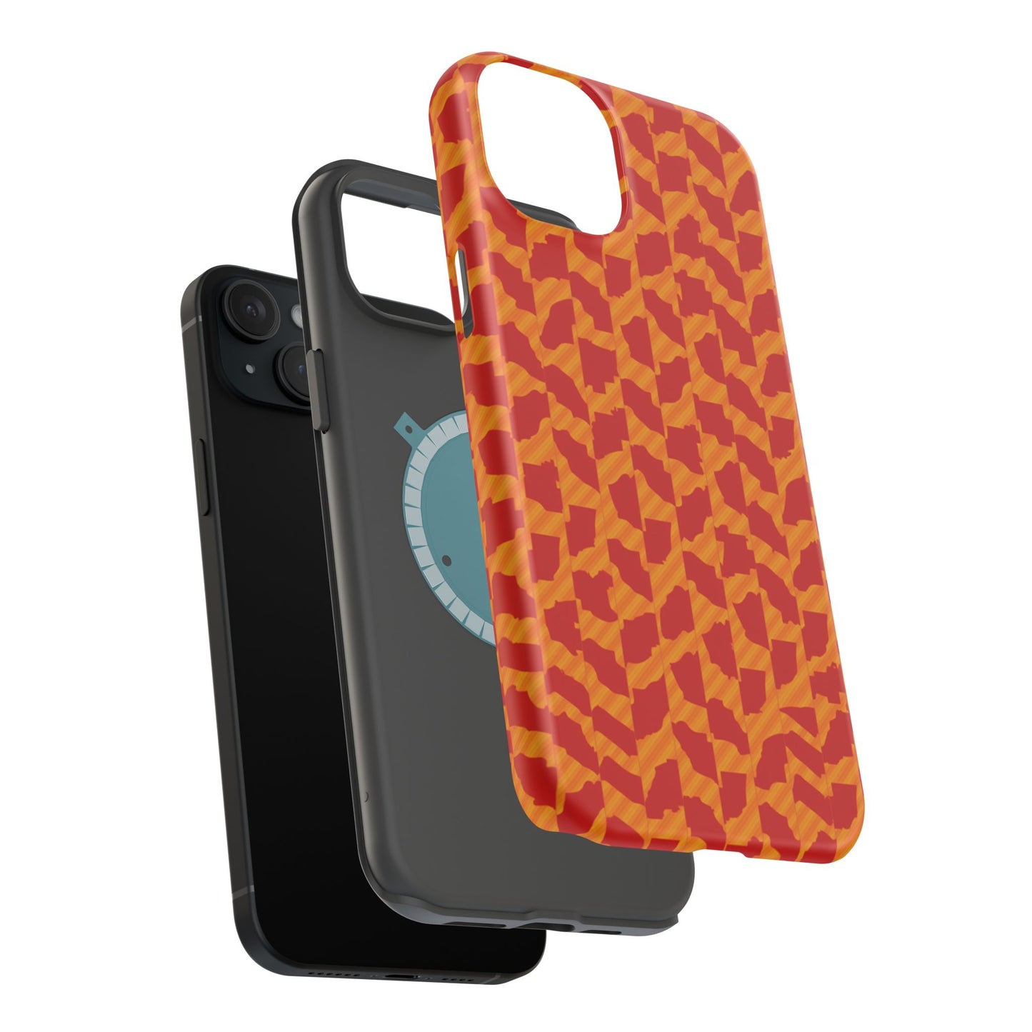 Vibrant Mosaic Phone Case – Abstract Art Design