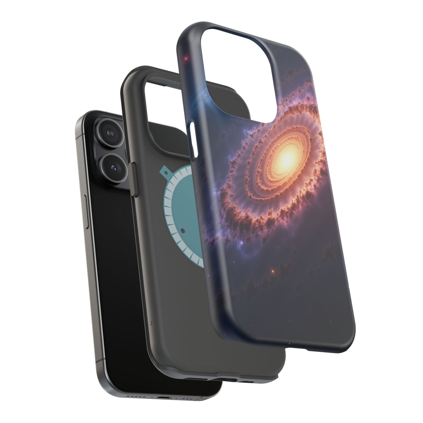 Cosmic Spiral iPhone Case - Galaxy Space Design - Astronomy Lover Gift Idea