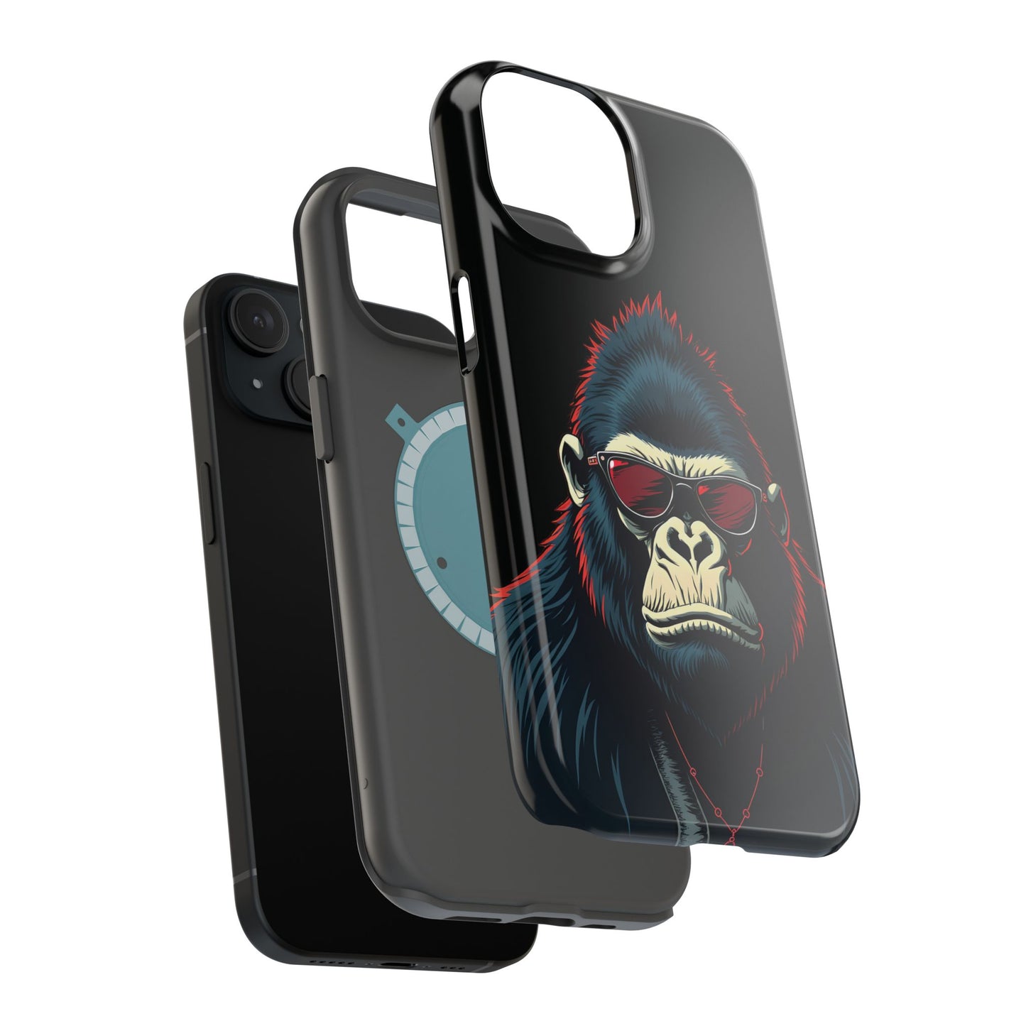 Gorilla Phone Case - Funny Animal iPhone Case, Gift for Him, Trendy Aesthetic