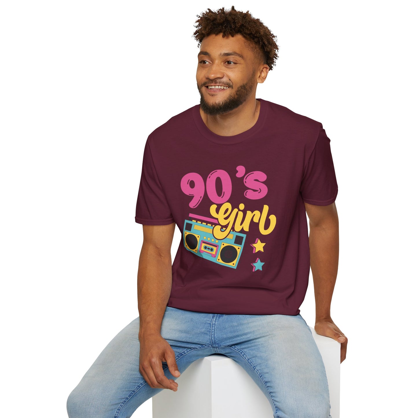 "90’s Girl" T-Shirt – Retro Throwback Tee | Nostalgic 90s Vibe Graphic Shirt for Girls & Women | Vintage Pop Culture Fashion Tee