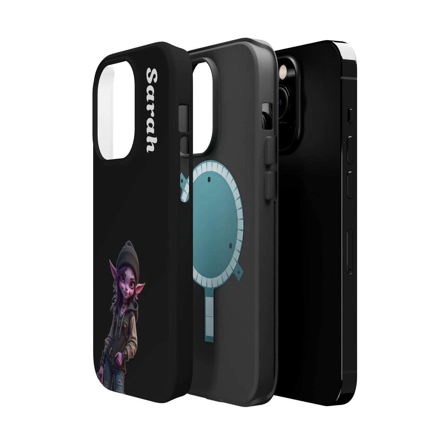 Personalized Elf Phone Case - Custom Name Aesthetic Y2K Gift | Cool Character Cases for Teens & Girls