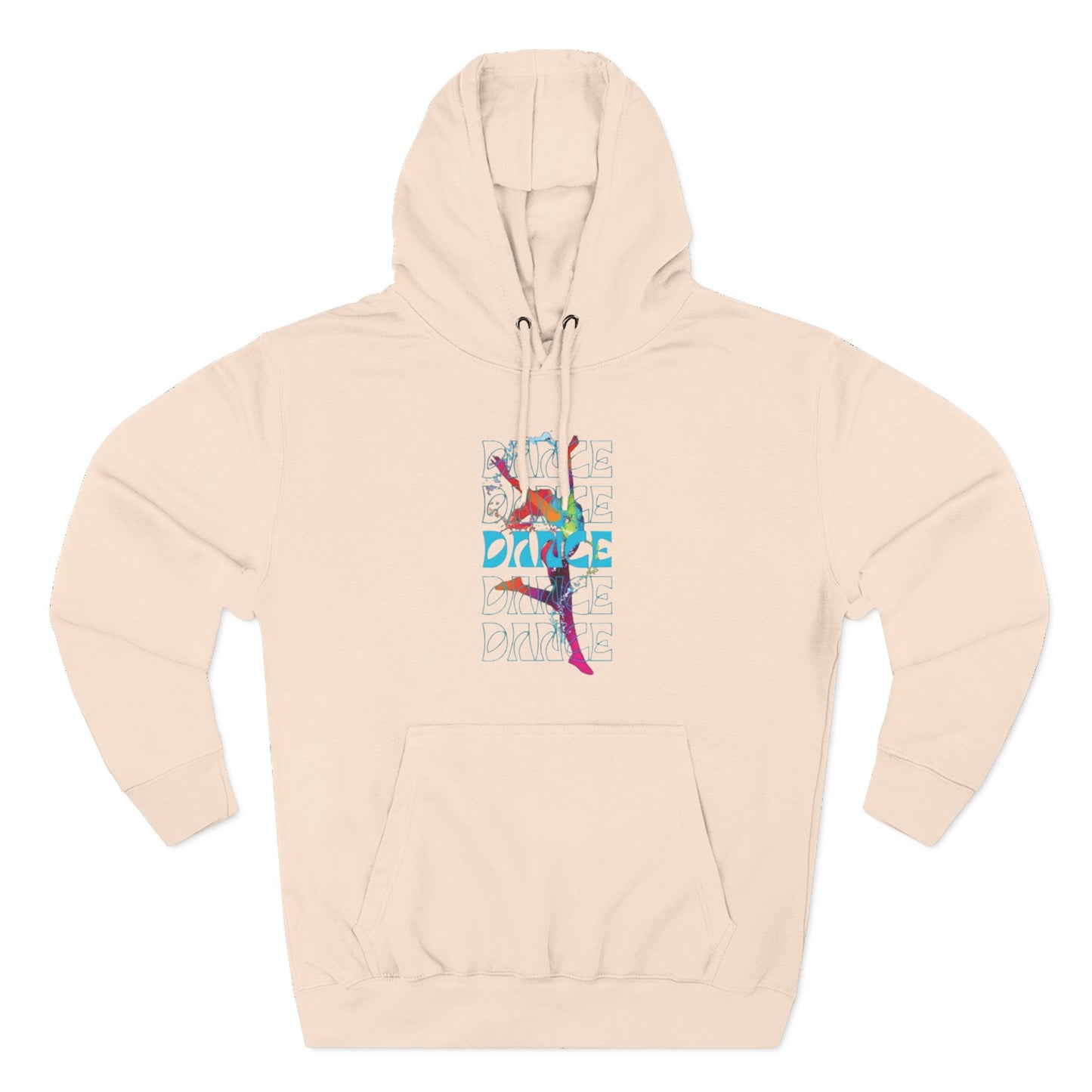 “Dance Dance Dance” Graphic Pullover, Motivational Dancer Gift, Dance Moms Inspired Apparel, Cozy Unisex Hoodie