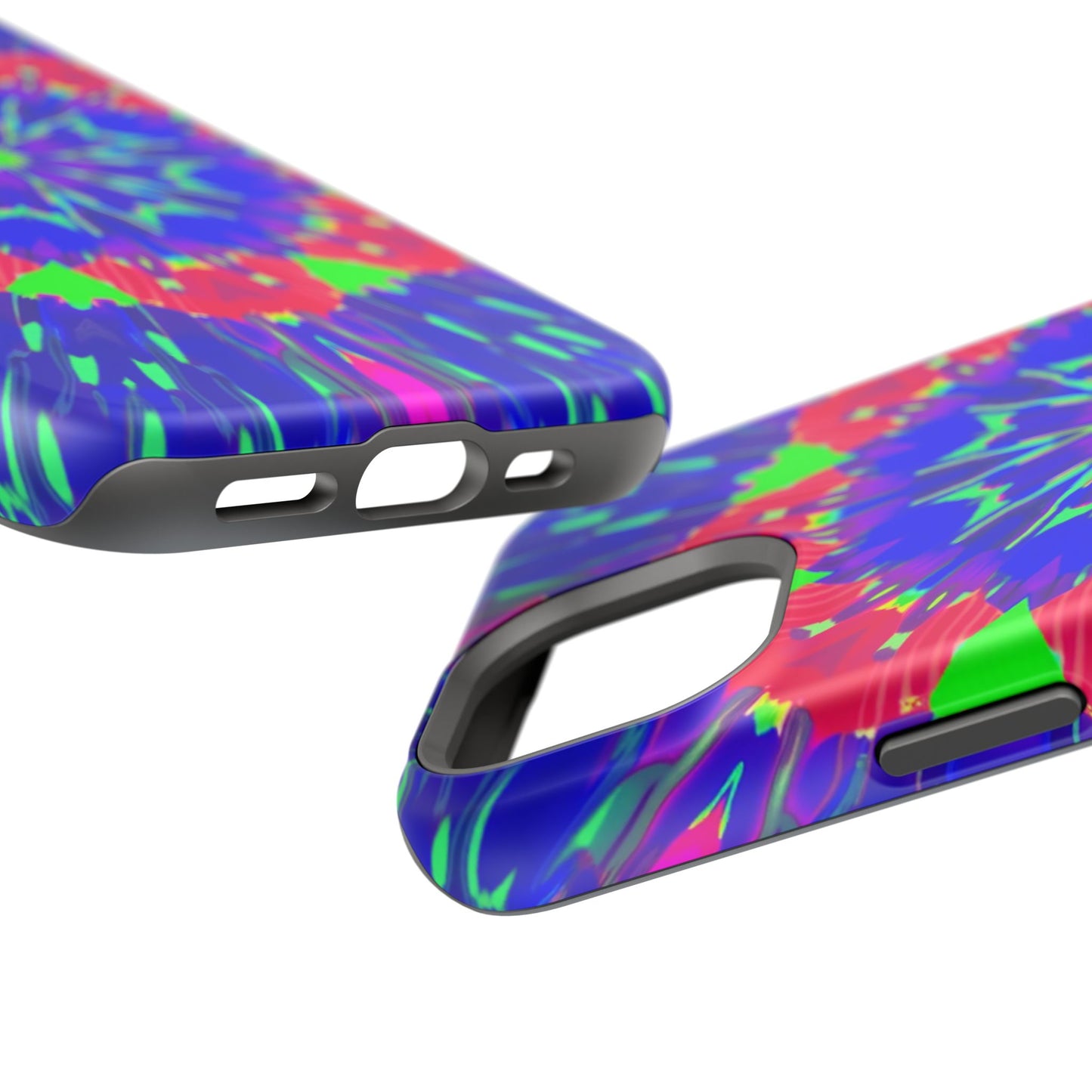 Neon Phone Case - Trippy iPhone Case, Rave Gift Idea, Aesthetic Y2K Accessory