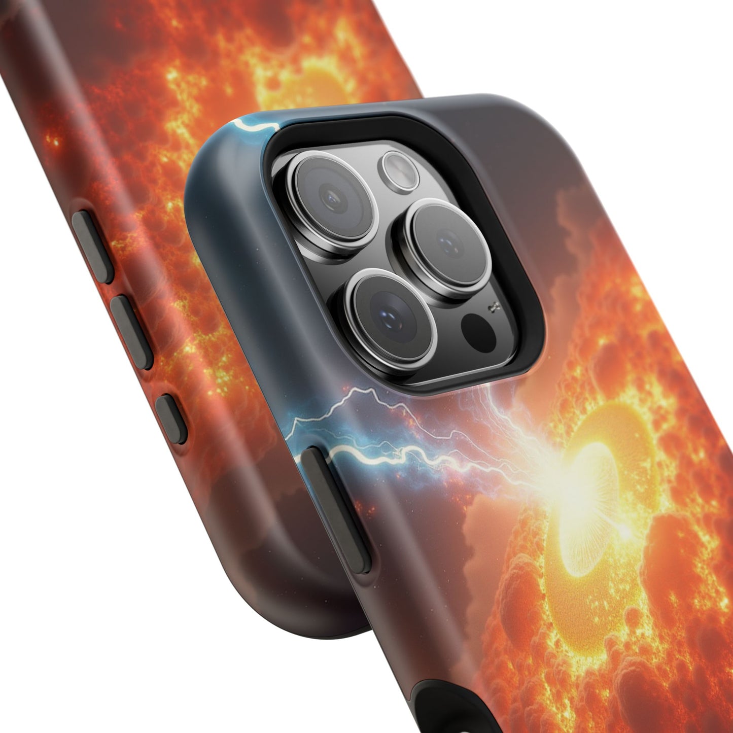 Supernova Phone Case - Fiery Galaxy iPhone Cover - Astronomy Gift for Him/Her