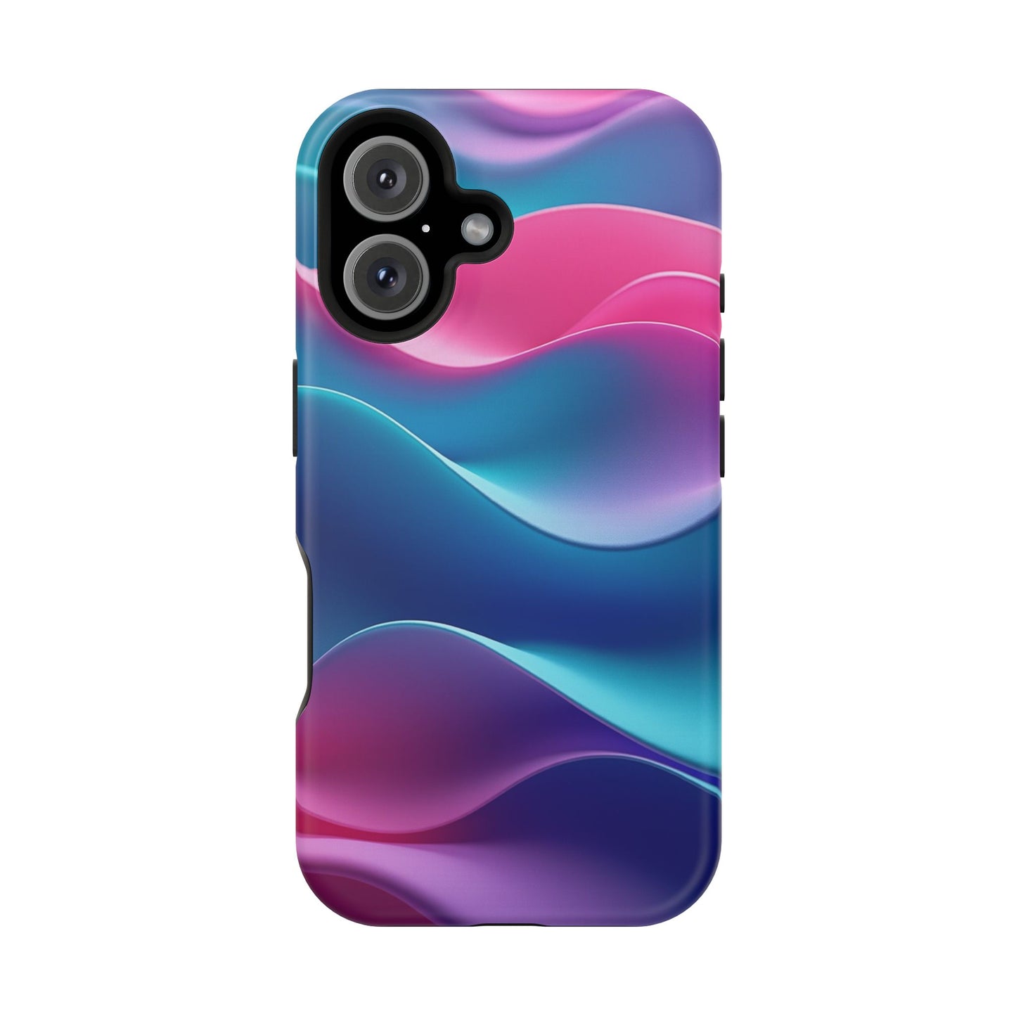 Aesthetic Wave Phone Case - Pastel iPhone Case, Cute Tumbler Gift Idea, Soft Girl Design