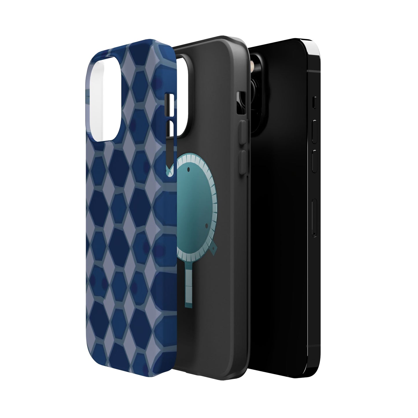 Hexagonal Elegance Phone Case β Stylish Geometric Phone Cover for iPhone & Samsung | Premium Polycarbonate Design with Sleek Minimalist Look | Anti-Slip & Shockproof Protection
