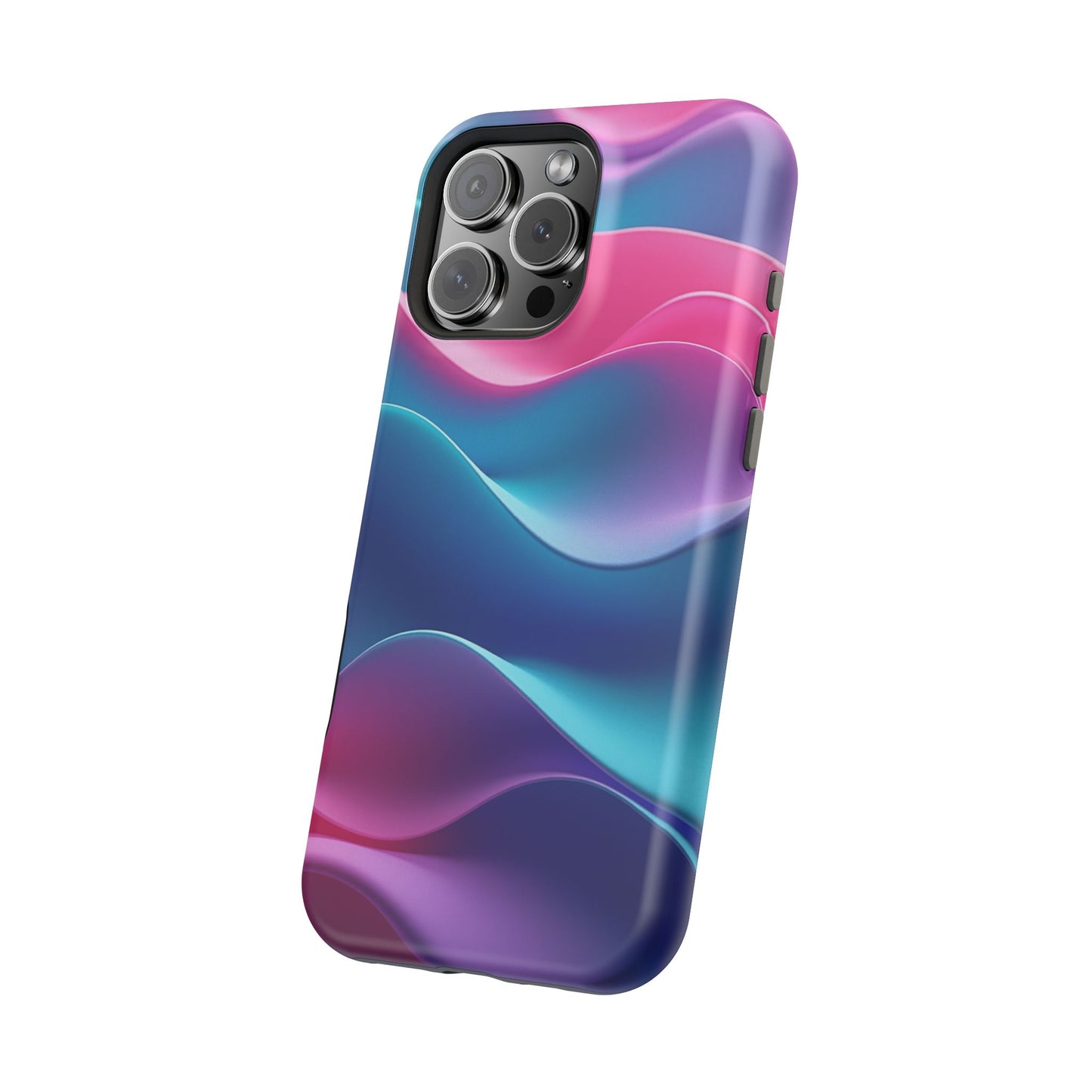 Aesthetic Wave Phone Case - Pastel iPhone Case, Cute Tumbler Gift Idea, Soft Girl Design